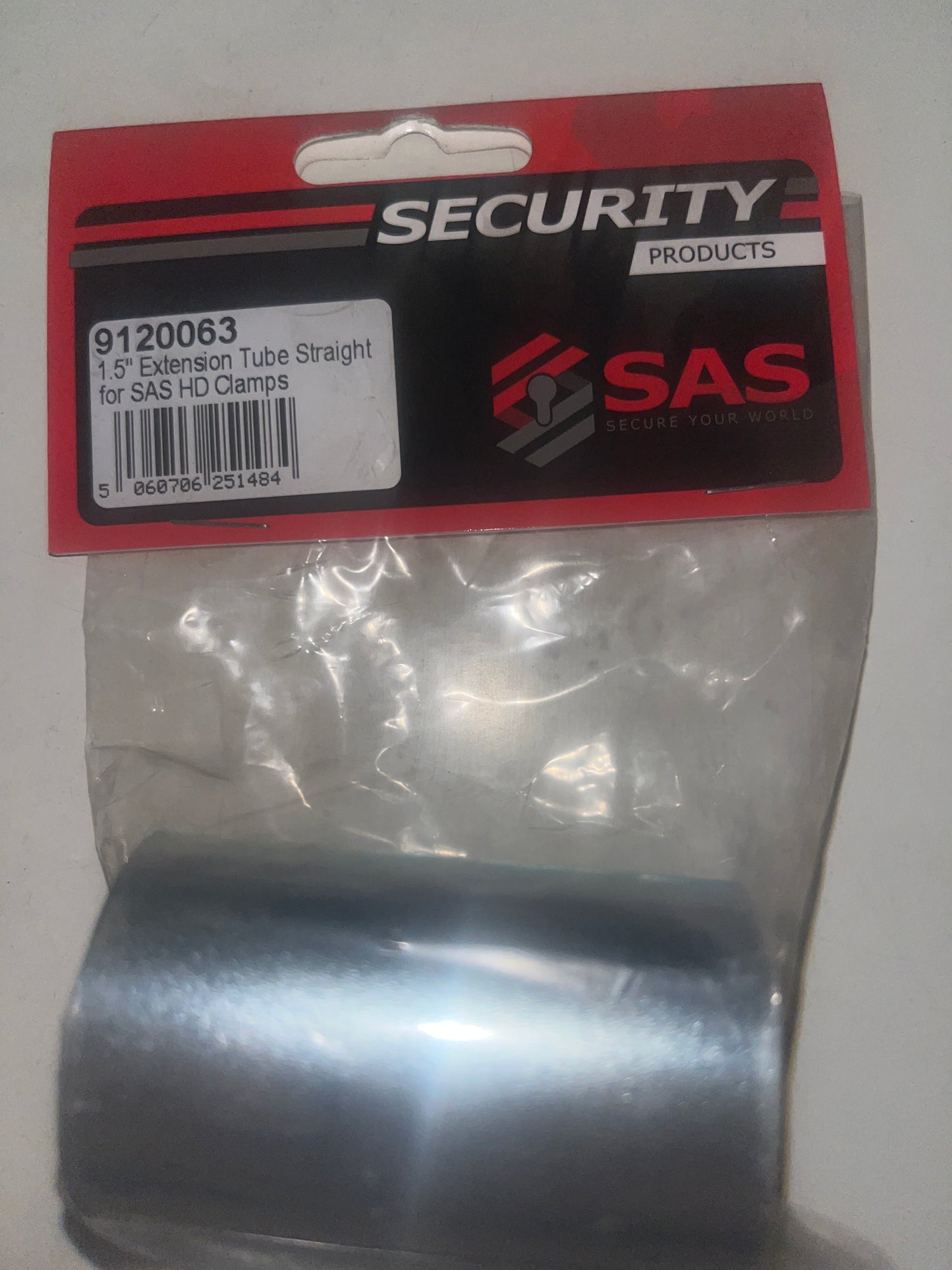 SAS 1.5” extension tube straight for SAS HD Clamps