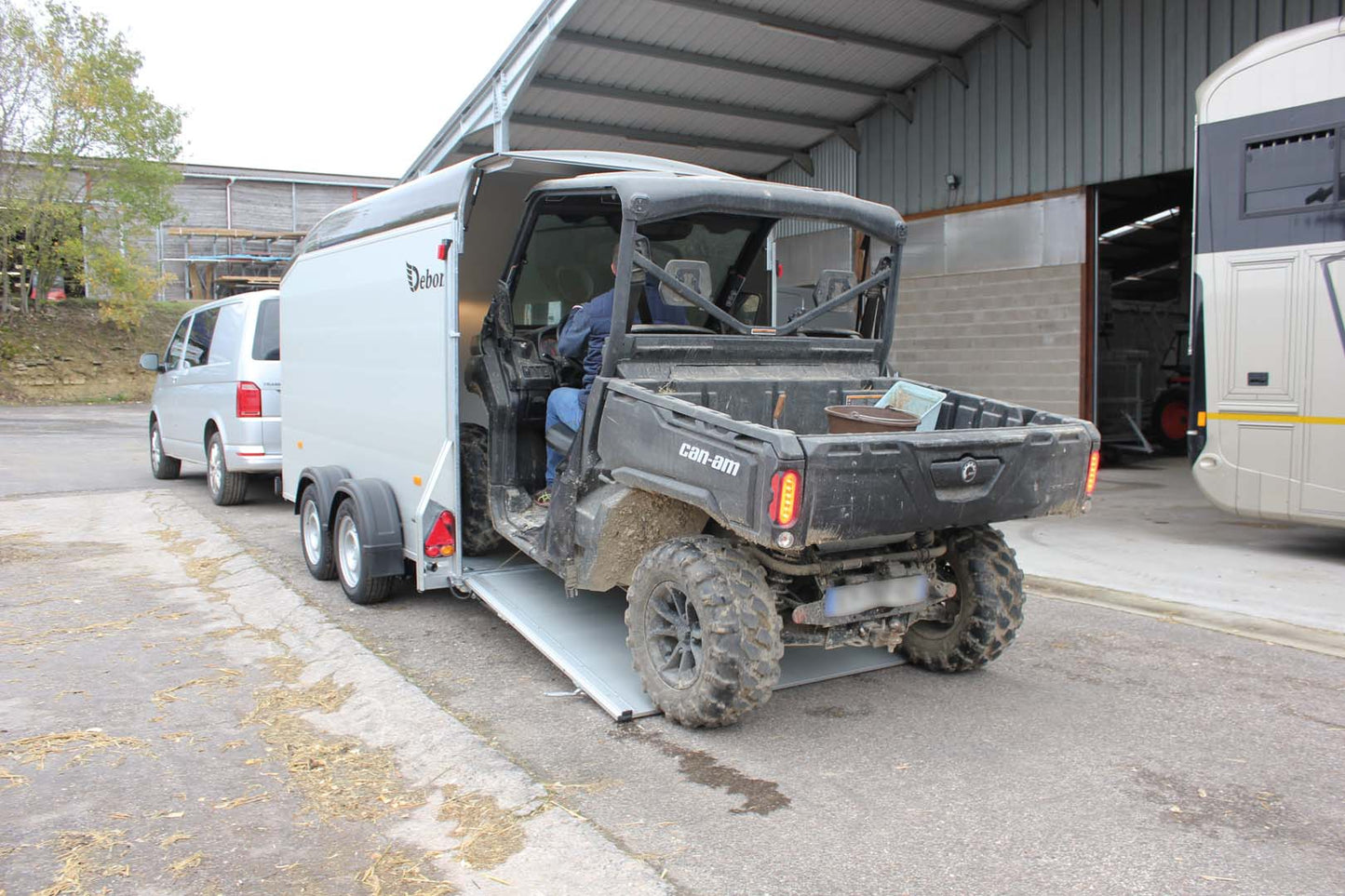 Debon C700 Box Trailer | Large Lightweight Enclosed Cargo Trailer for Sale