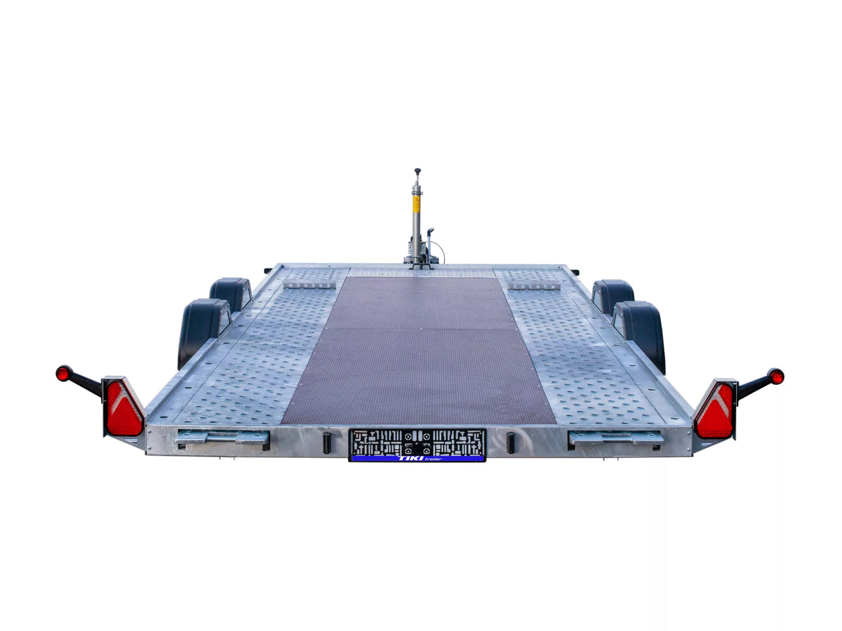 Tiki Auto 3500-DRB Car Transporter Trailer | 3500kg Heavy-Duty Car Trailer for Sale UK