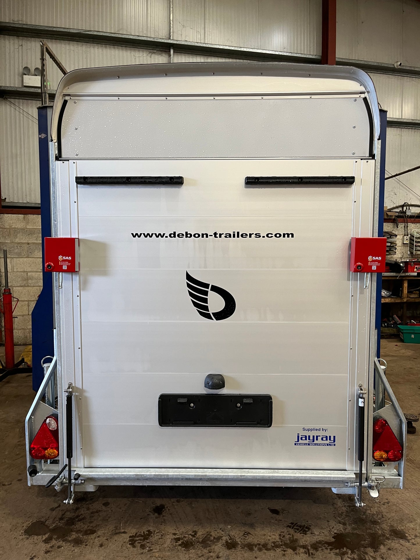 SAS rear door locks for Debon box trailers- matched pair