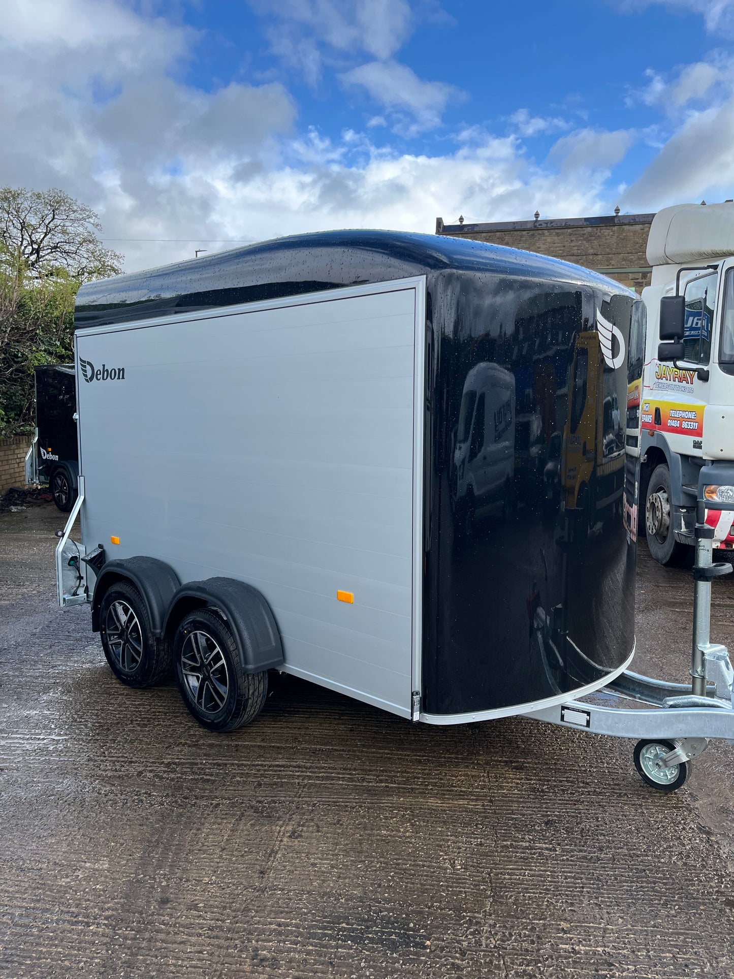 Debon C500 Box Trailer | Twin Axle Enclosed Trailer for Sale UK
