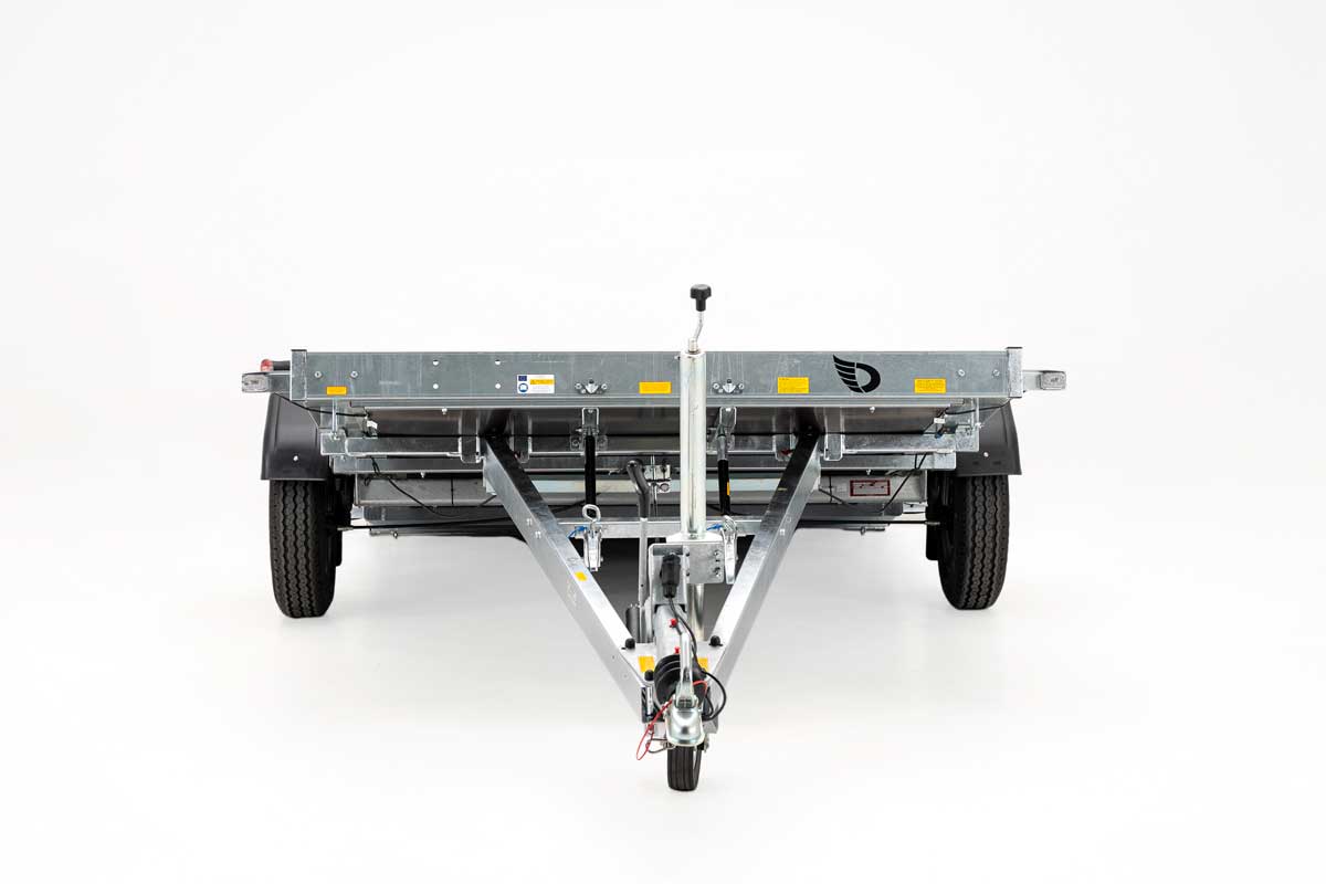 Debon Roadster Platform Tilting Trailer- Unbraked