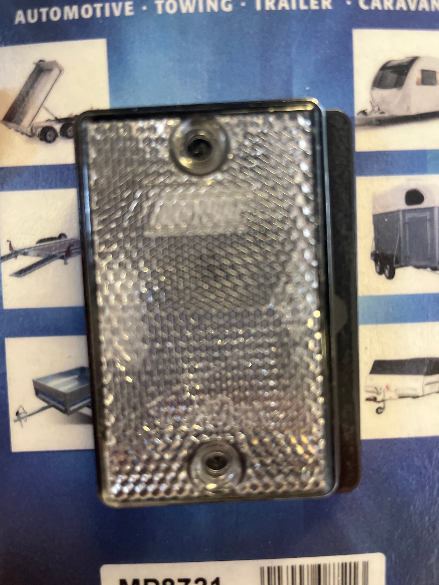 Front clear reflector