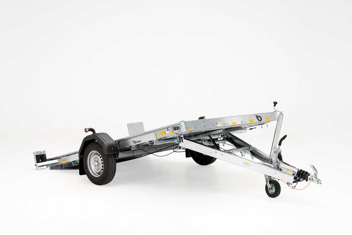 Debon Roadster Platform Tilting Trailer- Unbraked