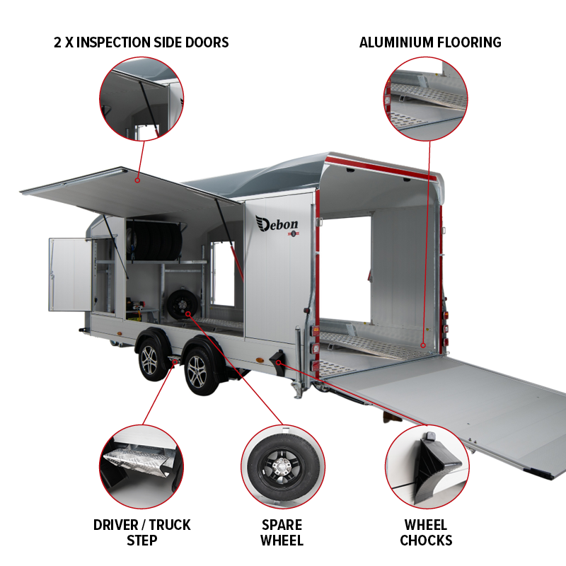 Debon C1000 Car Transporter Enclosed Car Trailer