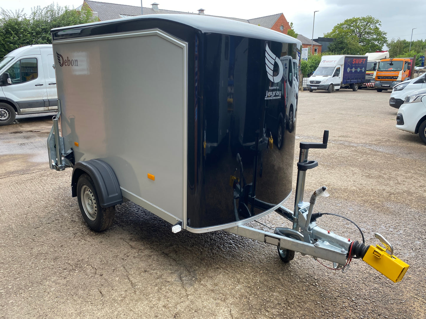 Debon Trailer Cover for single axle box-van trailers.