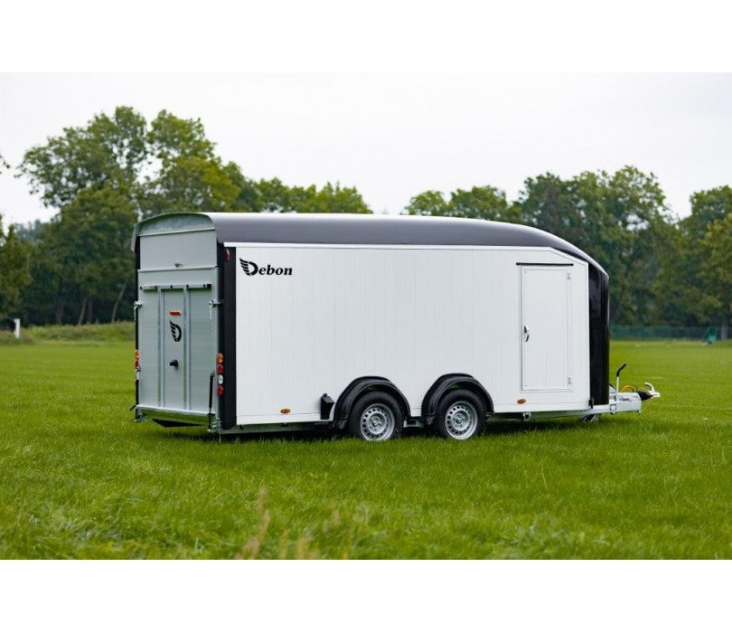Debon C800 Box Trailer – Heavy-Duty, Twin Axle Braked Trailer for Commercial Use