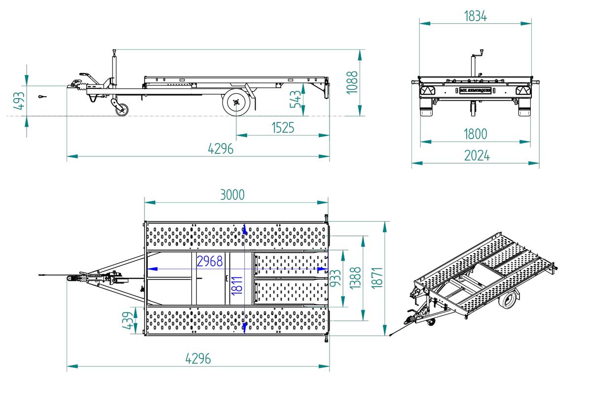 Debon Roadster Auto - Mini Car Transporter