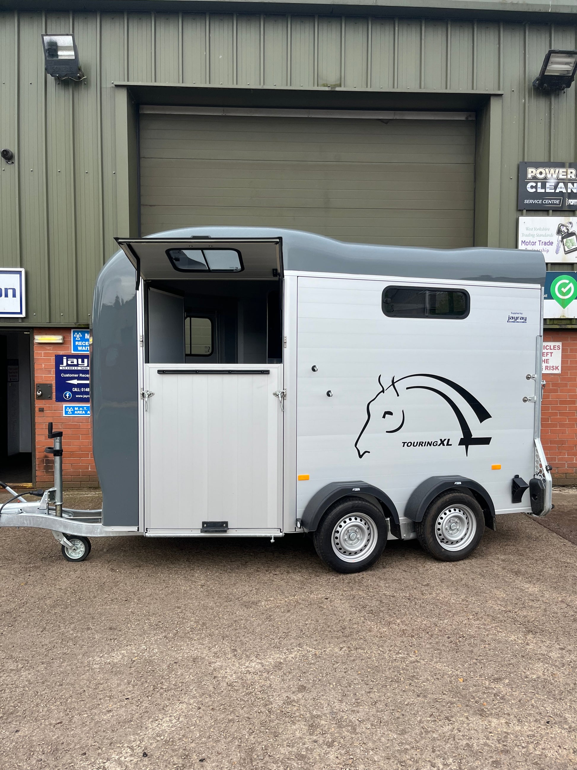 Interior of Cheval Liberté Touring XL Showing Front Window
