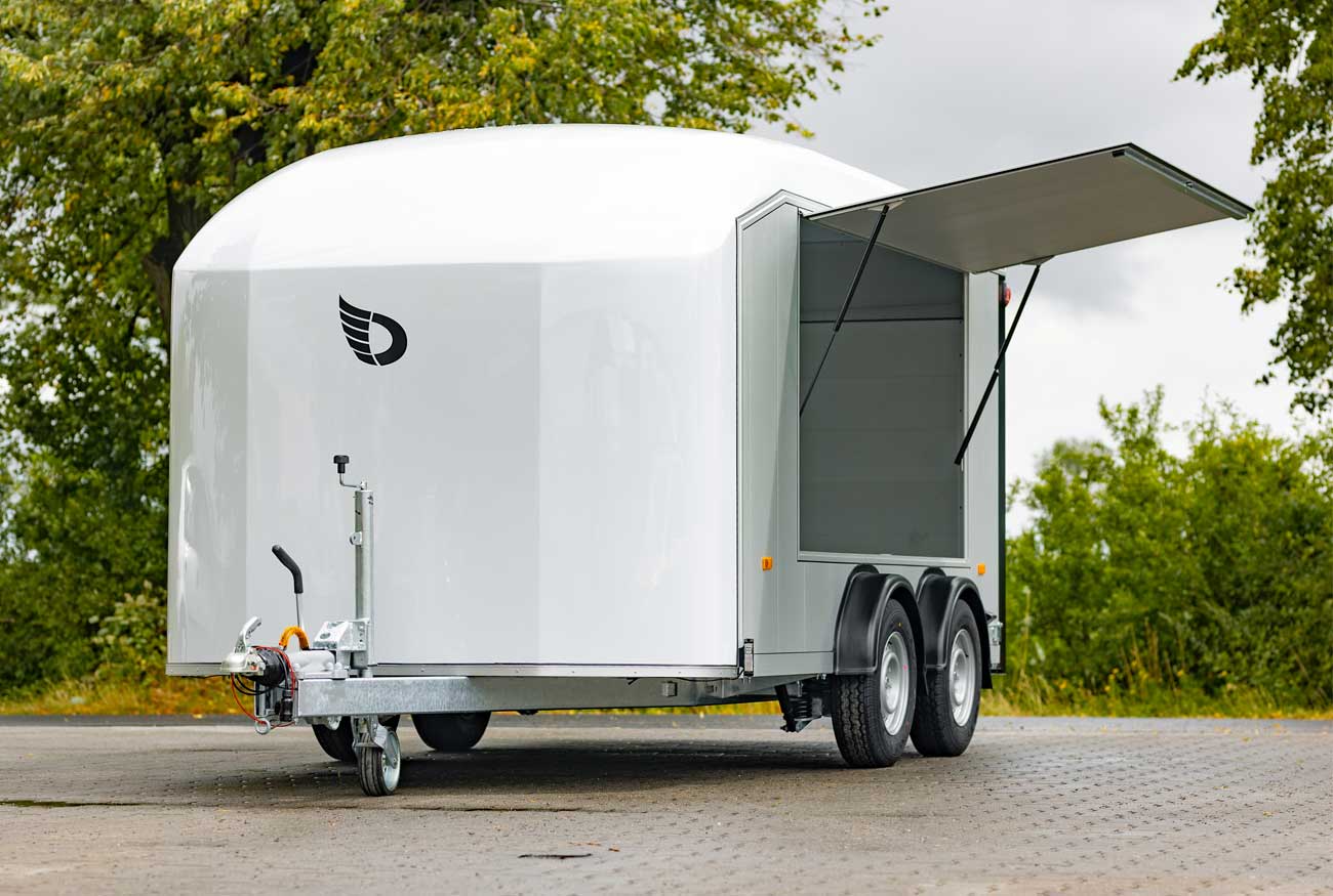 Debon C800 with Side Hatch For Loading, Exhibitions, Shows, Drones and Motorbikes