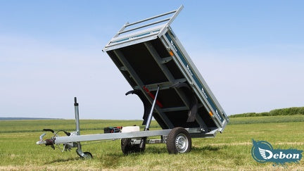 Debon PW0 1500 LUX Electric Rear Tipping Trailer