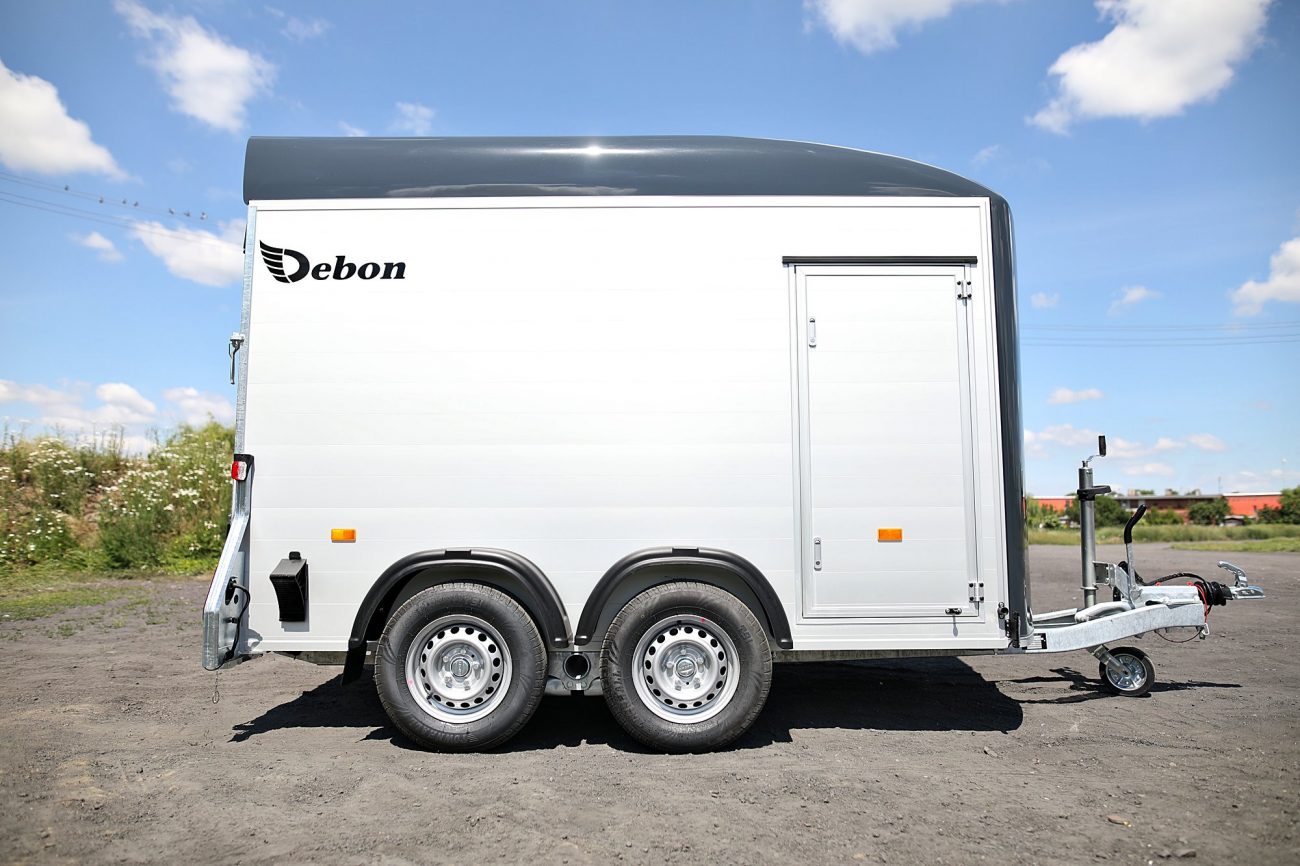 Debon C500 Box Trailer | Twin Axle Enclosed Trailer for Sale UK