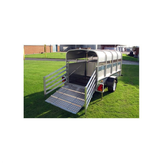 Indespension Braked 8'x4'x4'H Livestock Trailer