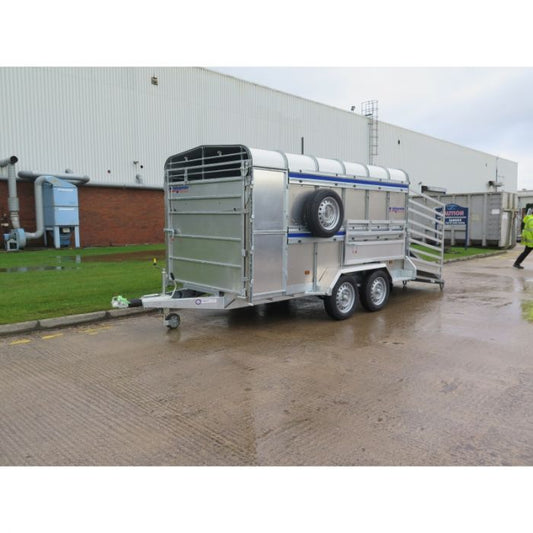 Indespension Twin Axle 12'x6'x6'H Livestock Cattle/Sheep Spec Trailer