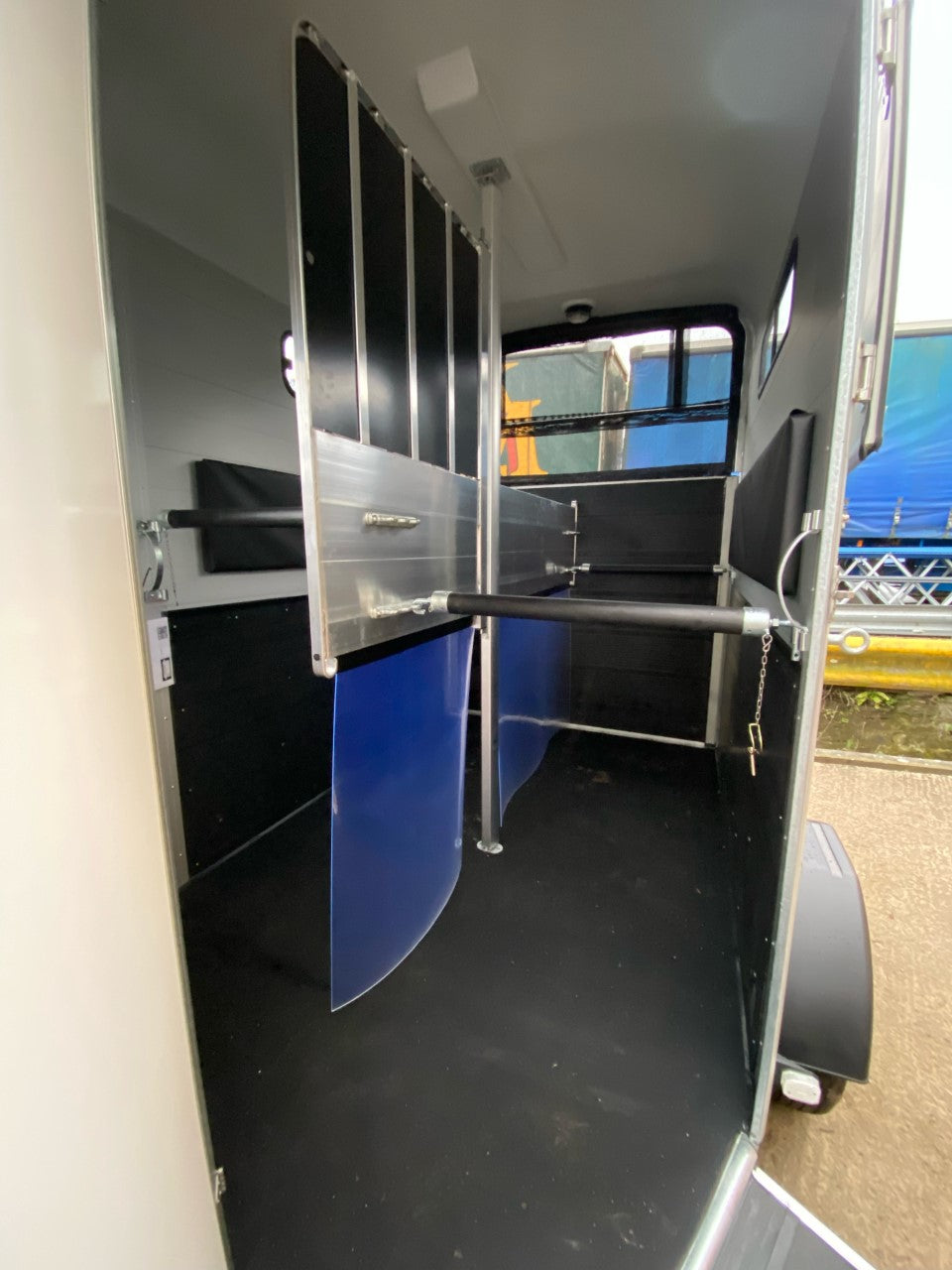 Interior of Cheval Liberté Touring Country Showing Space for Two Horses