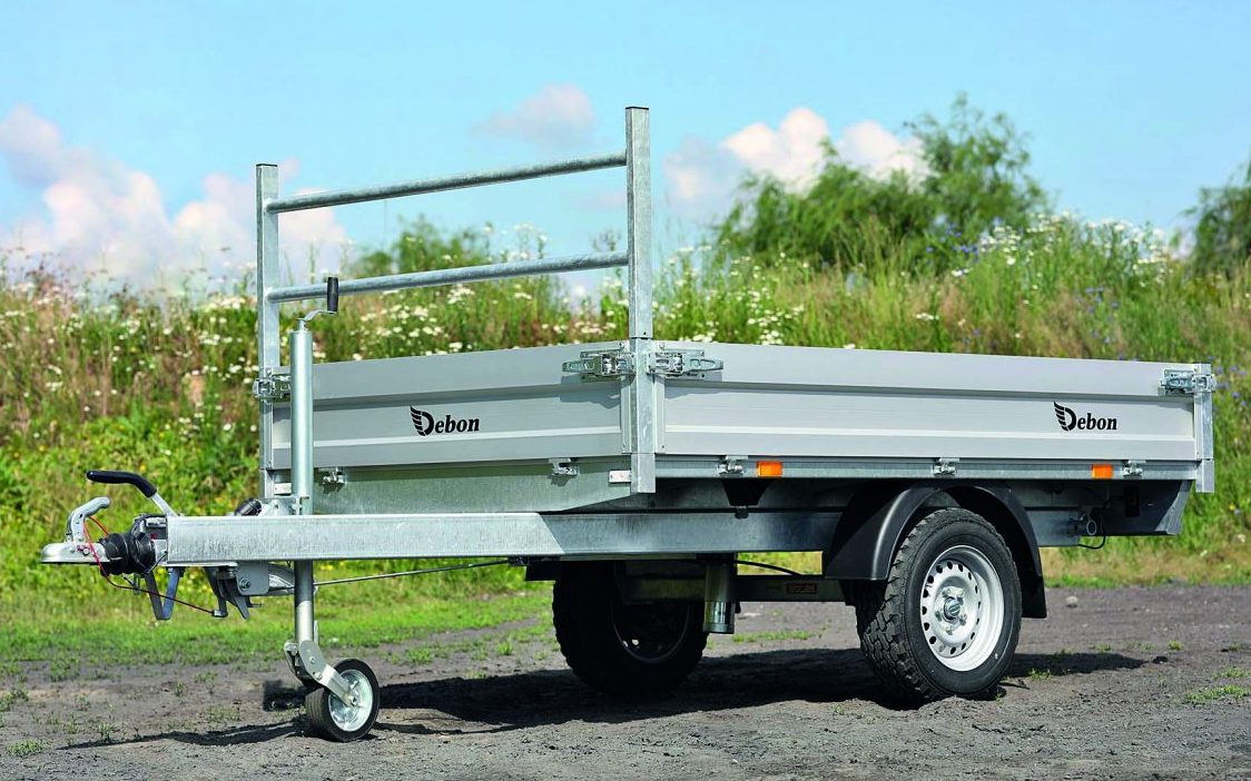 Debon PW0 1500 LUX Electric Tipping Trailer