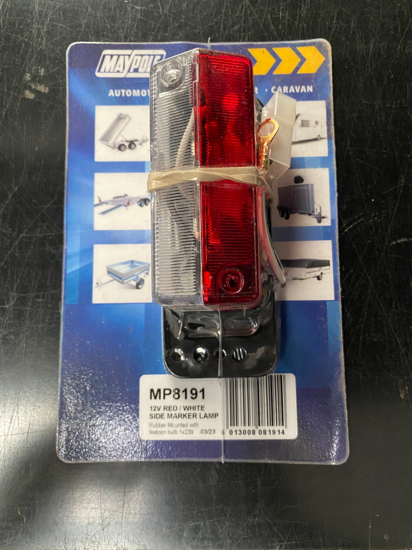 12v high level rear side marker- fits horse box