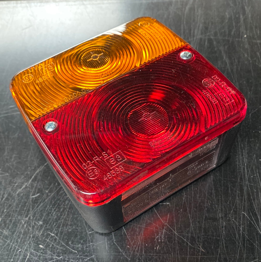 12V square rear light unit for trailers