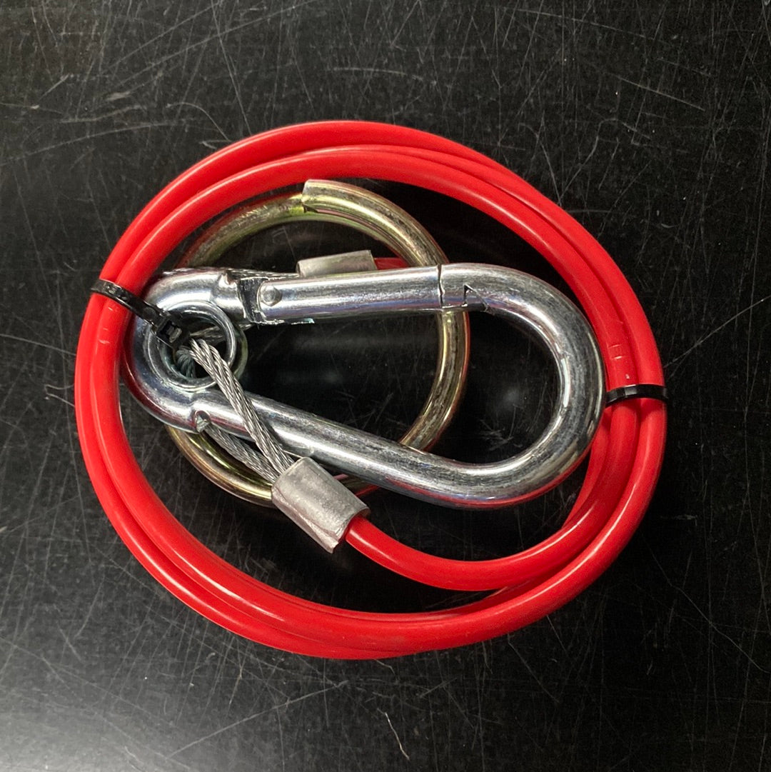 Breakaway brake cable for trailers. 3mm x 1m