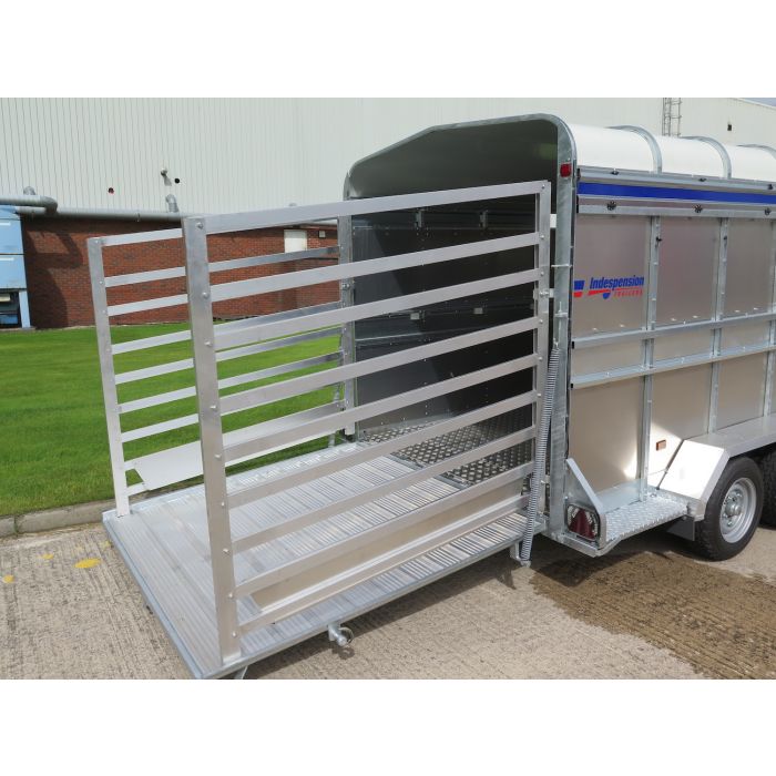 Indespension Twin Axle 12'x6'x6'H Livestock Cattle/Sheep Spec Trailer