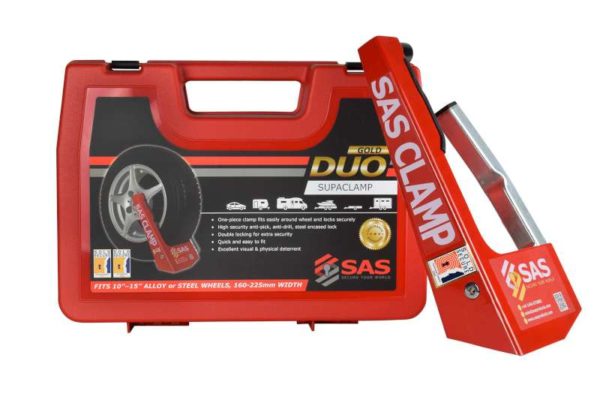 SAS Supaclamp Duo Gold Wheel Clamp