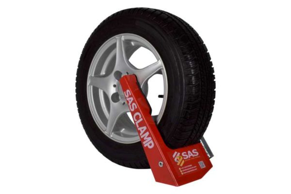 SAS Supaclamp Duo Silver Wheel Clamp