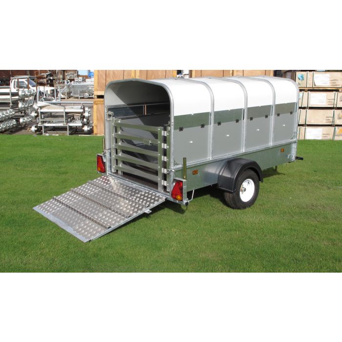 Indespension Unbraked 8'x4'x4'H Livestock Trailer