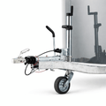 250KG Folding Jockey Wheel. Genuine Cheval / Debon spare part.