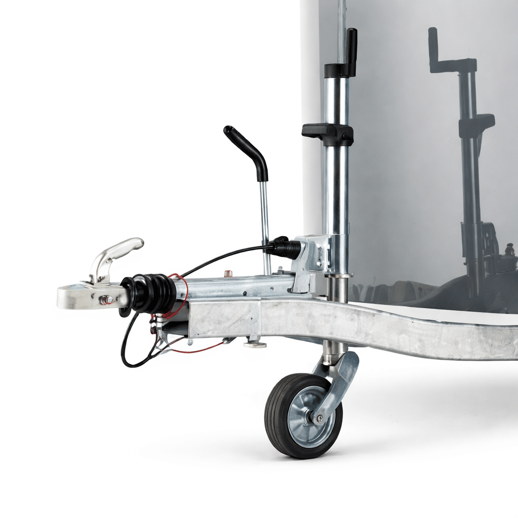 250KG Folding Jockey Wheel. Genuine Cheval / Debon spare part.
