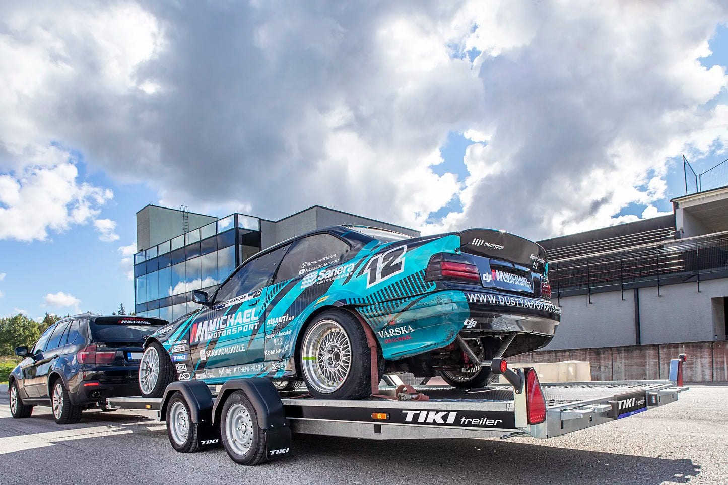 Tiki Car Transporter Trailer - Auto 2850 - DRB  | 2850kg Heavy-Duty Car Trailer for Sale UK