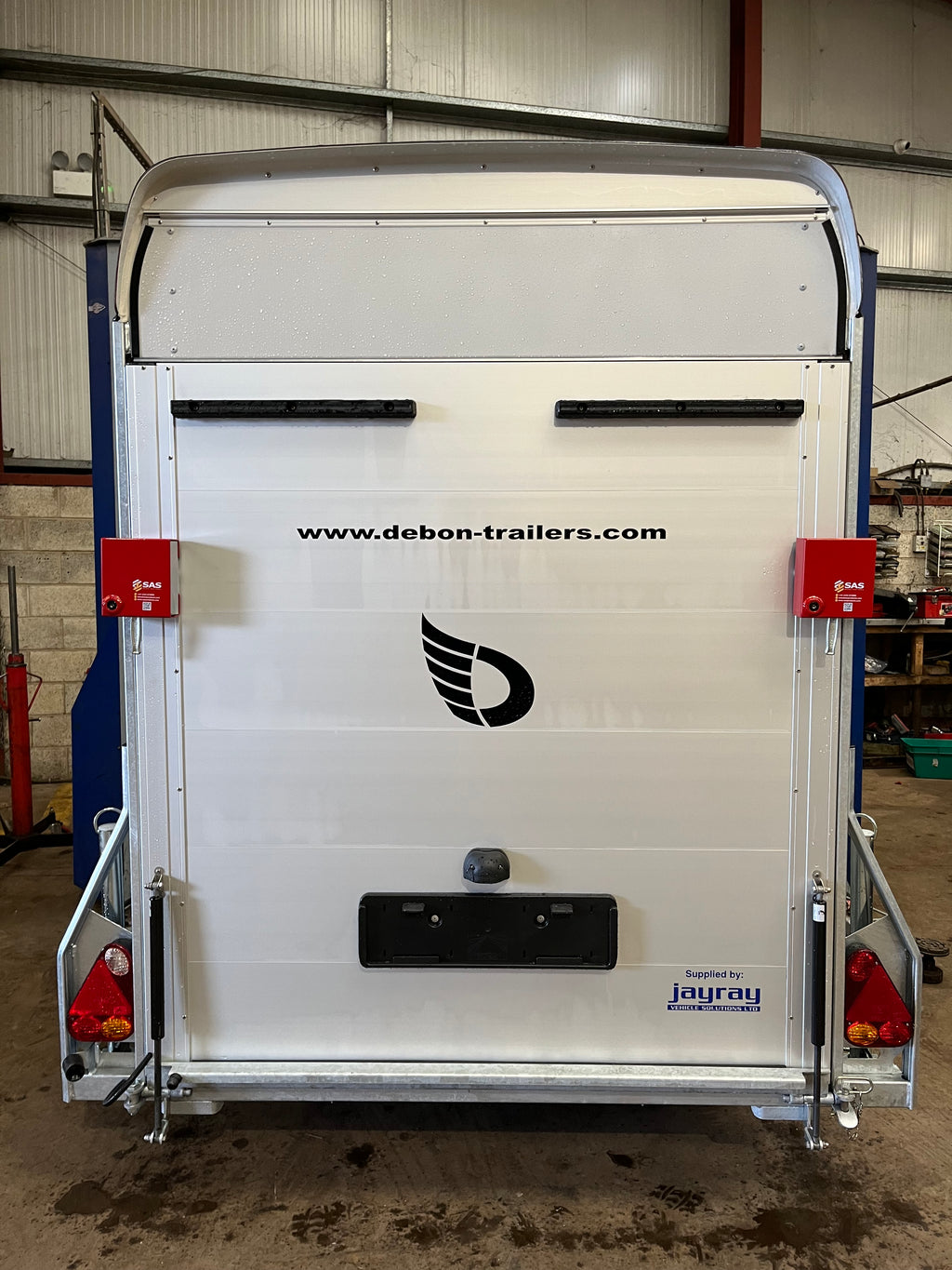 SAS rear door locks for Debon box trailers- matched pair