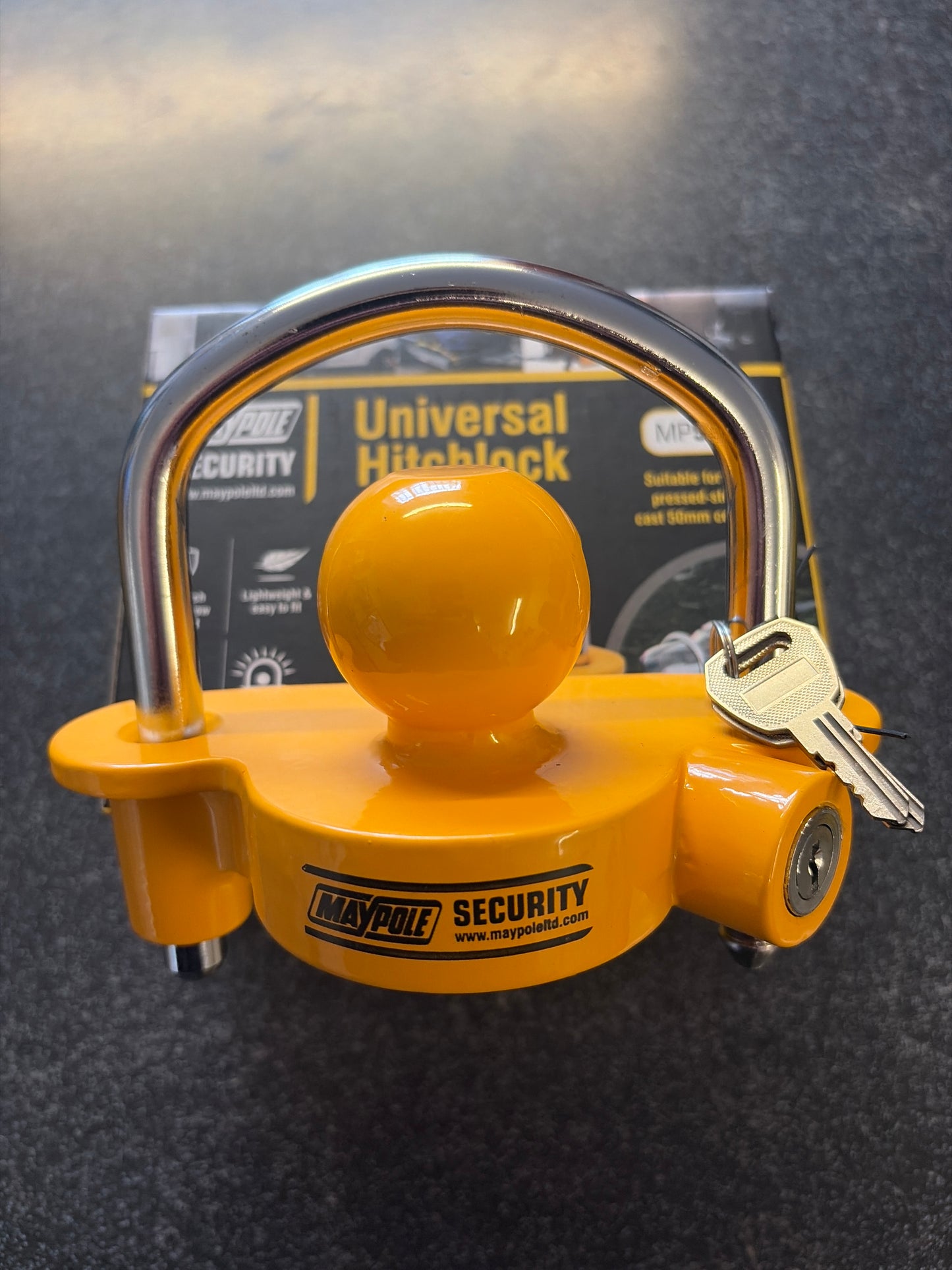 Maypole Trailer Hitch Lock MP953