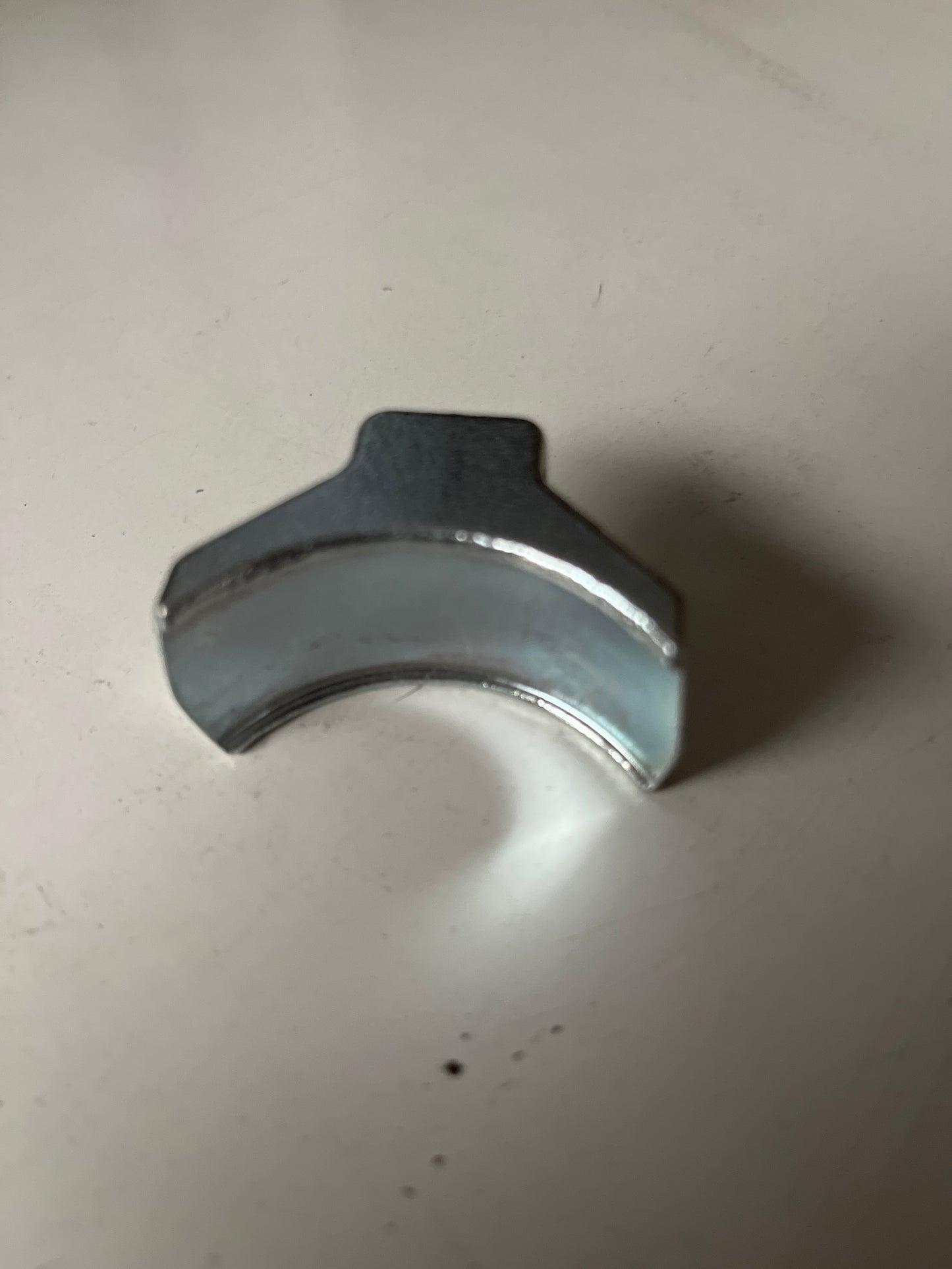 Jockey wheel handle pad