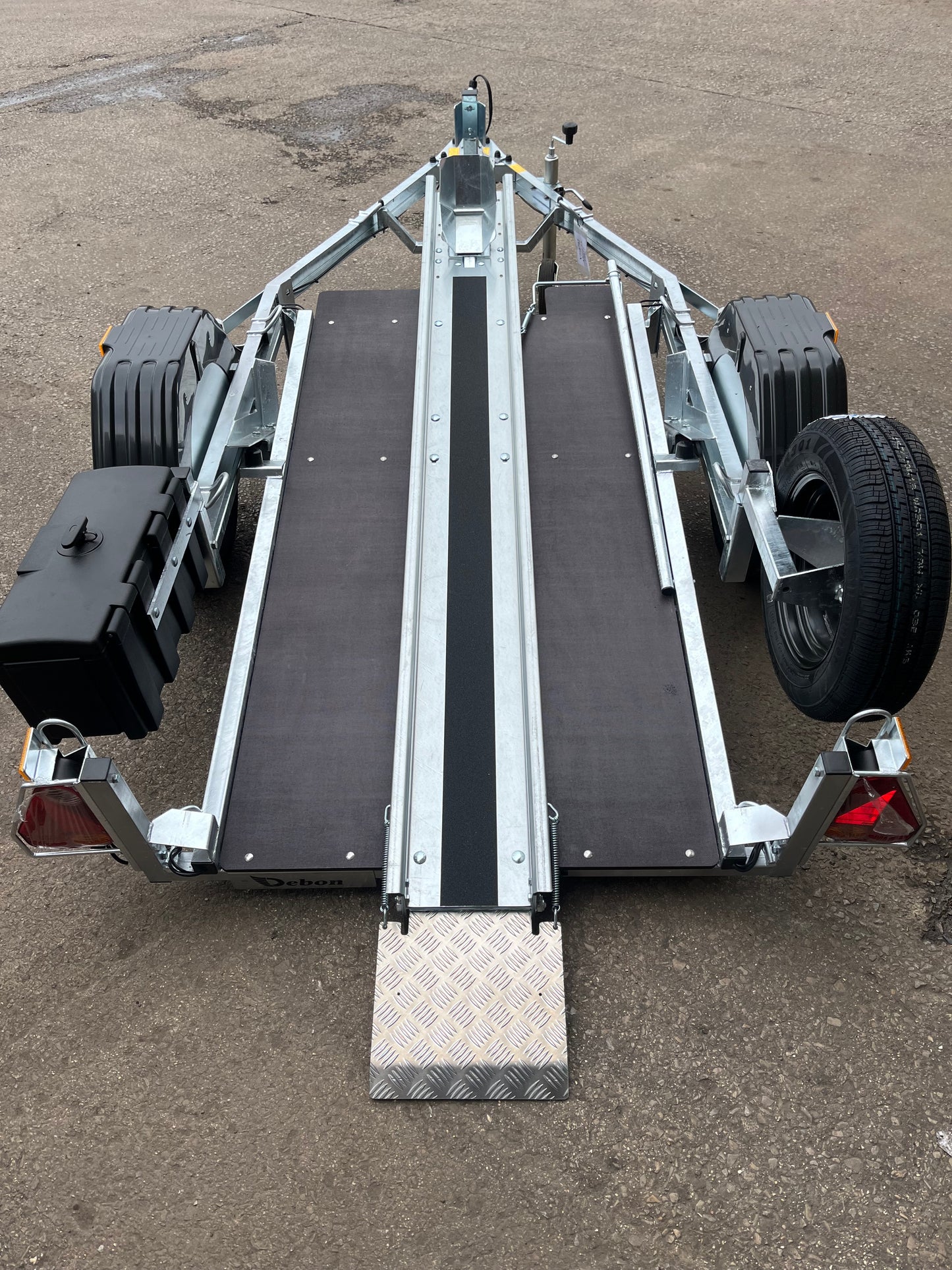 Debon MOTO 1 Motorcycle Trailer – Premium Motorcycle Trailer for Safe, Easy Transport