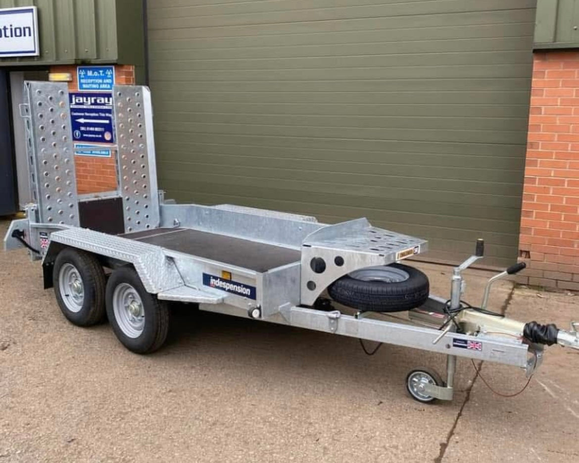 Indespension 9'x4' Challenger 50 Beavertail Plant Trailer