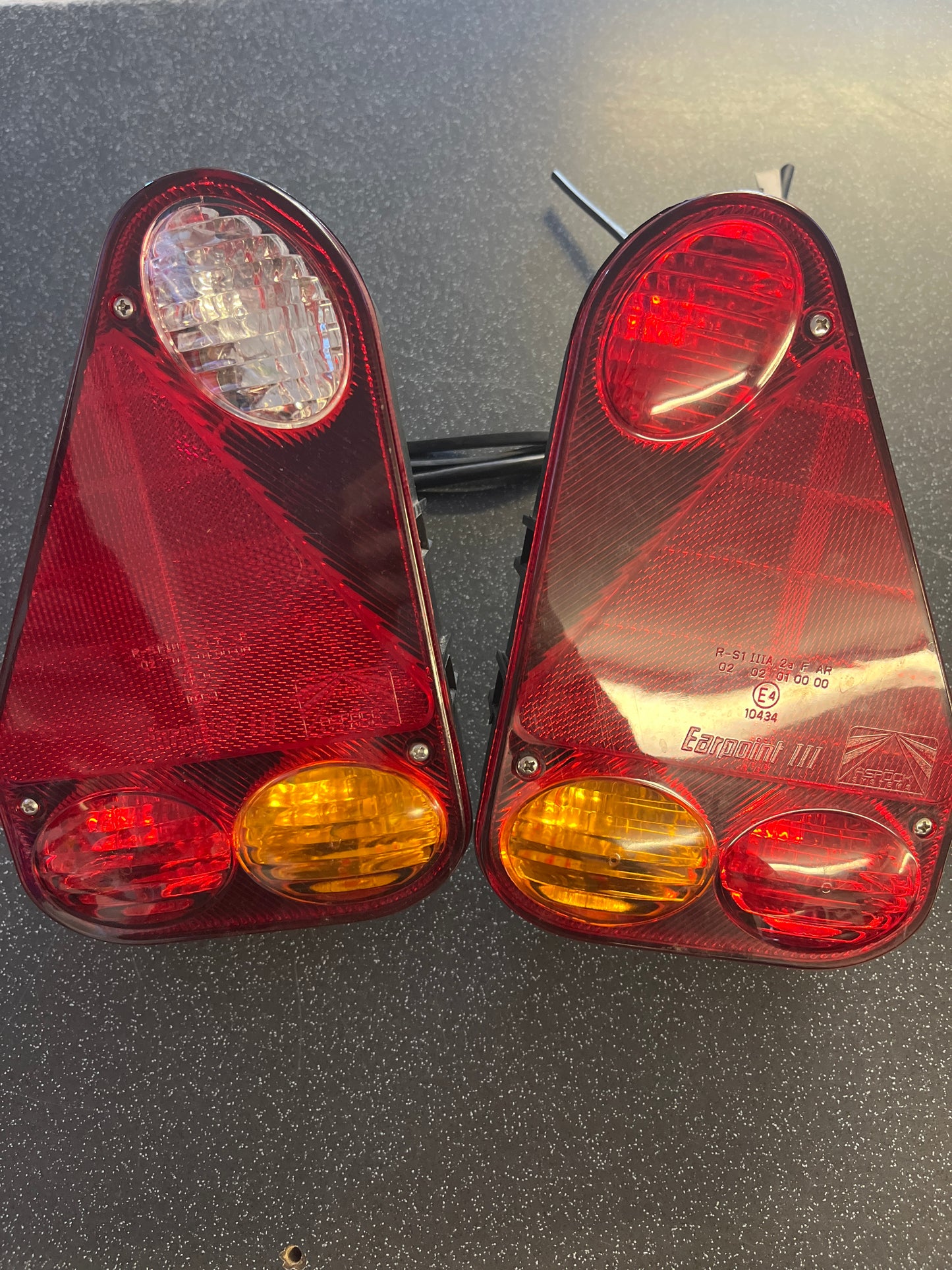 Pair of rear Debon lamps