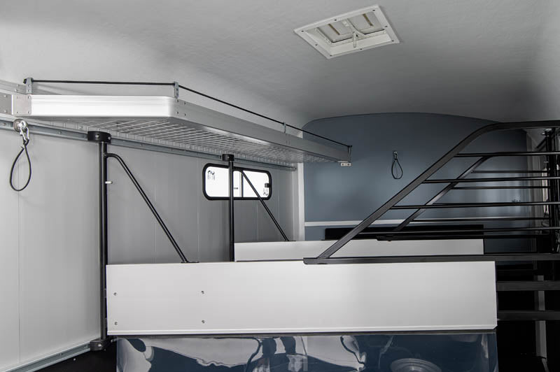 Cheval Liberté Maxi 3 Living - Iconic. Premium 3 horse trailer with luxury for overnight stays.