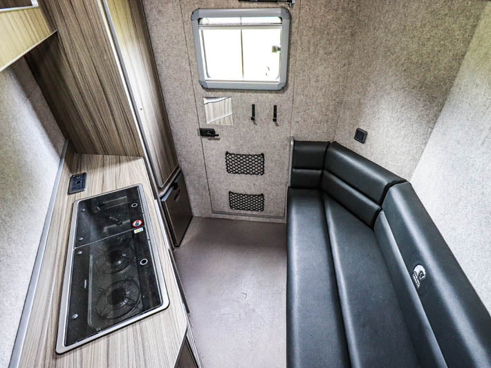 Cheval Liberté Maxi 3 Living - Iconic. Premium 3 horse trailer with luxury for overnight stays.