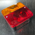 12V square rear light unit for trailers