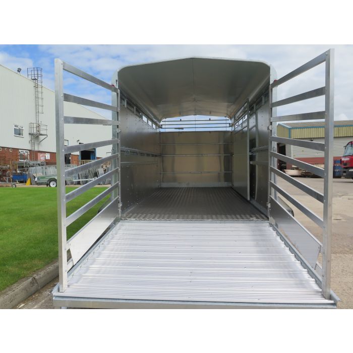 Indespension Twin Axle 12'x6'x6'H Livestock Cattle/Sheep Spec Trailer